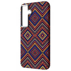 Чехол WAVE Gleam Case with Magnetic Ring Samsung Galaxy S25 Plus bright ornament