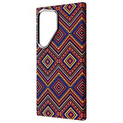 Чехол WAVE Gleam Case with Magnetic Ring Samsung Galaxy S24 Ultra bright ornament