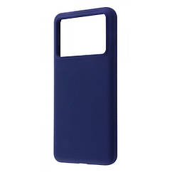 Чехол WAVE Full Silicone Cover Xiaomi Poco X6 Pro 5G pink sand midnight blue