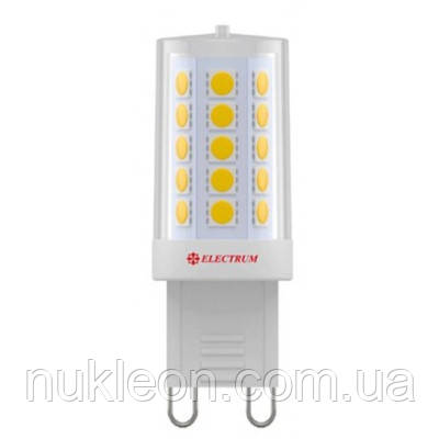 Популярний! Лампочка Electrum 4W Cer LC-15 G9 3000K (A-LC-1895) - Краща якість тільки на Nukleon.com.ua, фото 1