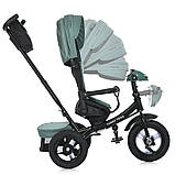 Велосипед триколісний дитячий з батьківською ручкою TURBO TRIKE MT 1007-3 Мятный, фото 6