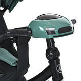 Велосипед триколісний дитячий з батьківською ручкою TURBO TRIKE MT 1007-3 Мятный, фото 3