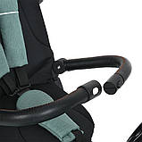 Велосипед триколісний дитячий з батьківською ручкою TURBO TRIKE MT 1007-3 Мятный, фото 5