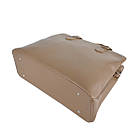 МОККО - велика каркасна якісна сумка в стилі "Tote Bag", відділення на блискавці (Луцьк, 723), фото 4