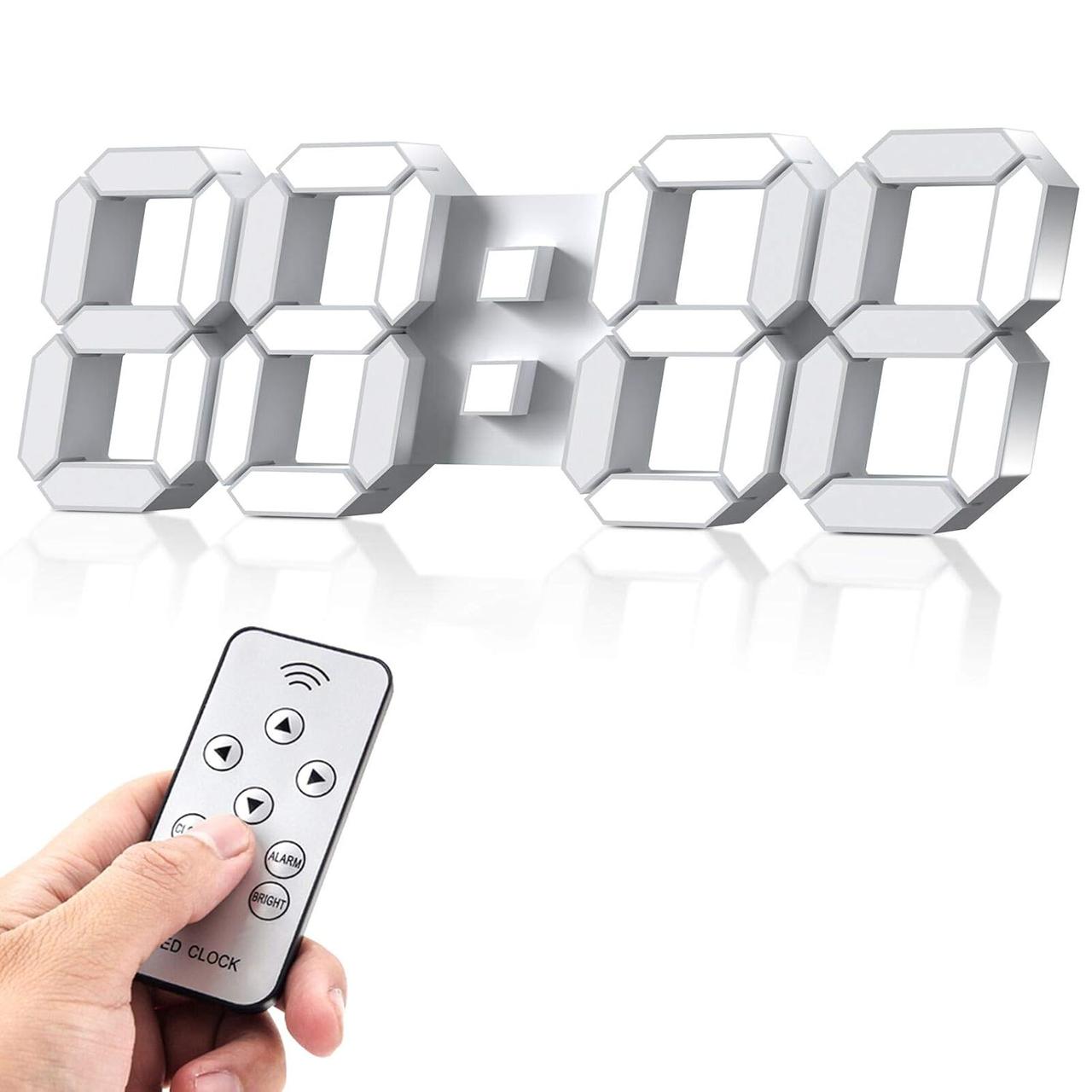 EDUP HOME EH-14.5-годинник, 14,5 ДЮЙМІВ, білий