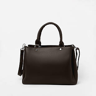 ШОКОЛАД - ділова, якісна, фабрична сумка на три відділення (Луцьк, 717)