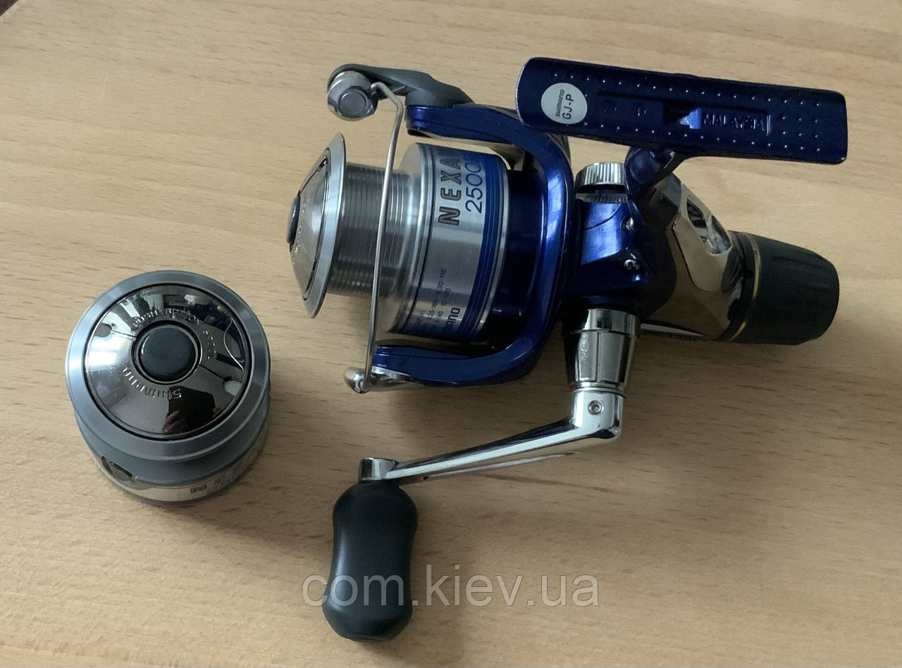 Легка надійна Котушка безінерційна Shimano Nexave 2500RB+ алюмінієва шпуля, Малайзия original, фото 1