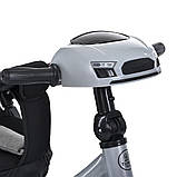 Велосипед триколісний дитячий з батьківською ручкою TURBO TRIKE MT 1007-8 Світло-сірий, фото 5