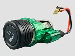 Гніздо прикурювача в зборі, універсальний 12V. DTL2644