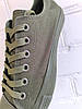 СКИДКА 44 р Мужские зеленые хаки кроссовки кеды конверсы AIL STAR под Converse all star chuck teylor, фото 8