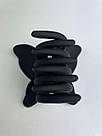 Заколка для волосся CHACOTT Hair Clip Matter Dark Black 3.7x5cm, фото 2