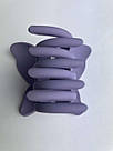 Заколка для волосся CHACOTT Hair Clip Matter Dark Violet 5.8x6.8cm, фото 2