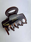 Заколка для волосся CHACOTT France hair clip Retro Brown 5,5x4см, фото 3