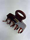 Заколка для волосся CHACOTT France hair clip Retro Brown 5,5x4см, фото 4