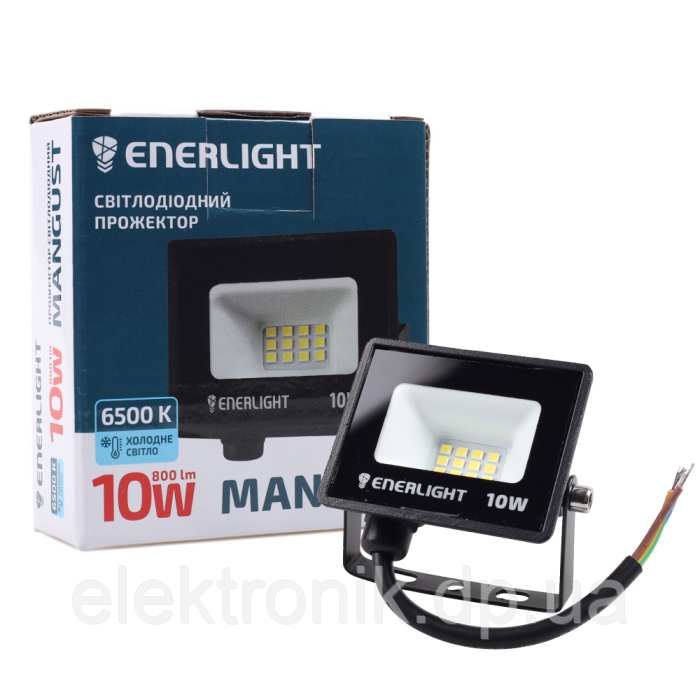 Прожектор ENERLIGHT MANGUST 10ВТ 6500K