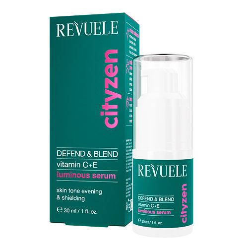 Сироватка для сяйва шкіри обличчя Revuele Cityzen Defend & Blend, 30 мл