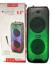 Портативна колонка HiFi RX-6268 акумуляторна акустична система Bluetooth 5.0 10 Вт, фото 4
