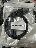 Високошвидкісний кабель патч-корд Cat 8 LAN 40 Gbps 2000 MHz Flat 0.5 метра, фото 4
