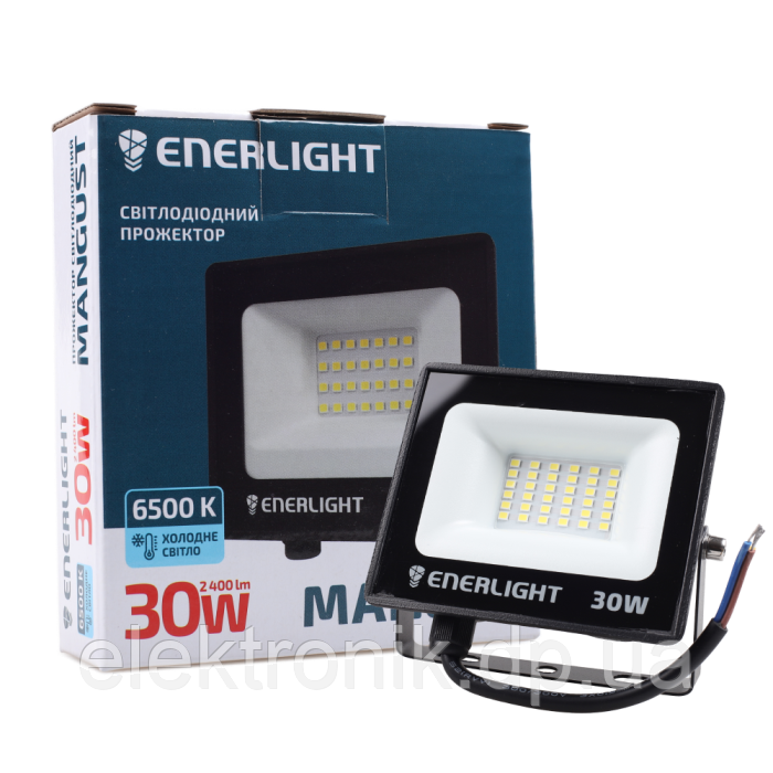 Прожектор ENERLIGHT MANGUST 30ВТ 6500K