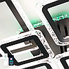 Смарт люстра OVAL ICE RGB 120W 7S чорна BLACK/CLEAR Esllse керована з пультом і SMART додатком для смартфону APP 960x750x110мм, фото 9
