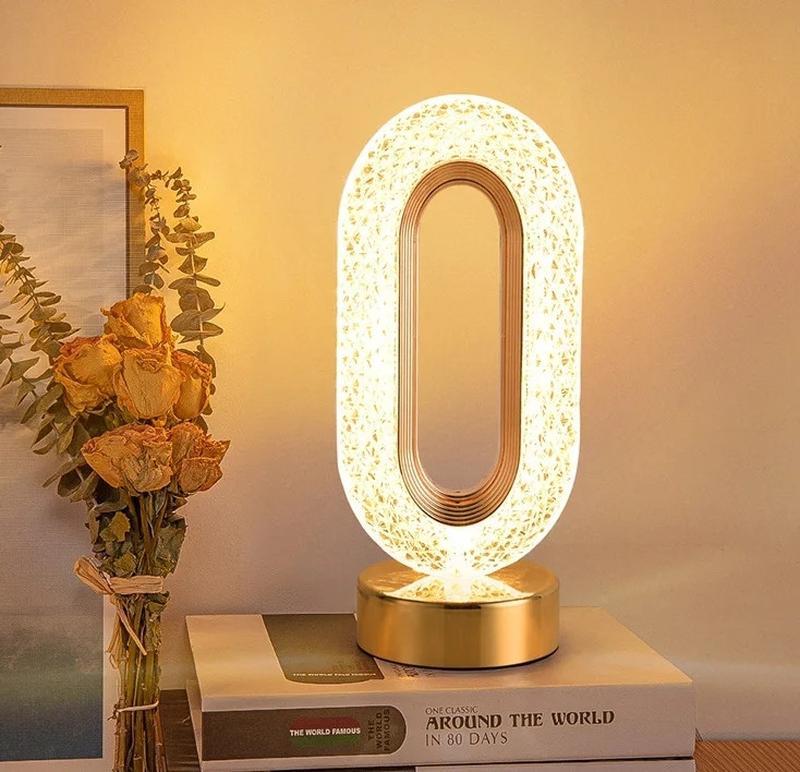 Настільна лампа з кристалами та діамантами Creatice Table Lamp 14