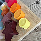 Логічна дошка C 64041 (53) сортер геометричний, за формою, гумові фігурки, в коробці, фото 2