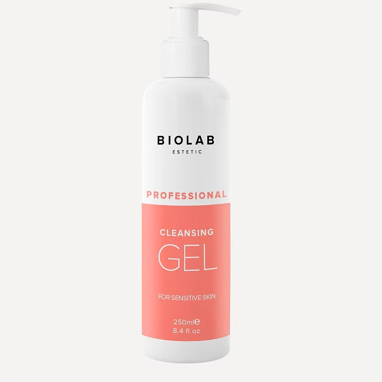 Очищуючий гель для чутливої шкіри Cleansing Gel for Sensitive Skin BIOLAB Estetic, 250 мл