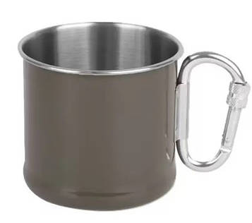 Кружка Mil-Tec карабін 500 мл Сіра 14608202.PeremogaUA