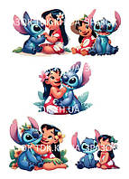 Ліло і Стіч 001 друк на вафельному папері