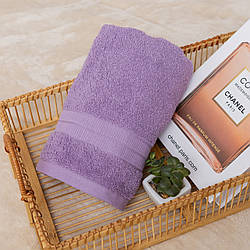 Рушник лицьовий махровий Туреччина (бузковий) 90х50 см