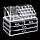 Акриловий настольний органайзер для косметики Cosmetic Organizer Makeup Container Storage Box 4 Drawer, фото 5