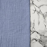 Тканина Муслін - Джинс, фото 2