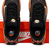 Кросівки Nike Air Max DN Sarari Помаранчеві з чорним Взуття Найк Аір Макс ДН текстиль демисезон унісекс, фото 10