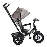 Велосипед триколісний дитячий з батьківською ручкою TURBO TRIKE MT 1006-5 Коричневий, фото 2