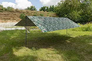 Тент захисний великий Skif Outdoor Shield 6 х 4 метри камуфляжний
