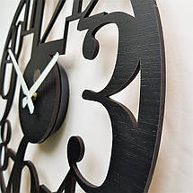 Настінний годинник Ti-Time (45 см) Лофт2 [МДФ] чорний, фото 3