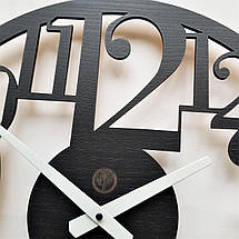 Настінний годинник Ti-Time (45 см) Лофт2 [МДФ] чорний, фото 6
