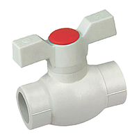 Кран 20 кульовий ппр (метелик) для гарячої води для паяння поліпропілен PPR "KOER PRO"