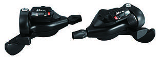 Манетки SunRace DLM33 R8/L3, ліва/права, на 3/8 швидкостей з дисплеєм передач
