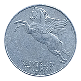 Італія 10 лір, 1949, фото 3