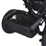 Велосипед триколісний дитячий з батьківською ручкою TURBO TRIKE MT 1006-2 Графітовий, фото 6