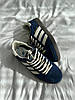 Жіночі кросівки Adidas Handball Spezial Night Indigo Blue Cream Адідас Спешіал сині Індиго замша, фото 8