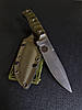 Ніж ручної роботи воїн з гравіюванням, фото 3
