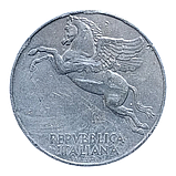 Італія 10 лір, 1949, фото 3