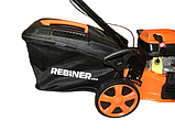 Газонокосарка бензинова самохідна REBINER RLM460S, фото 8