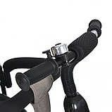 Велосипед триколісний дитячий з батьківською ручкою TURBO TRIKE MT 1005-5 Коричневий, фото 5