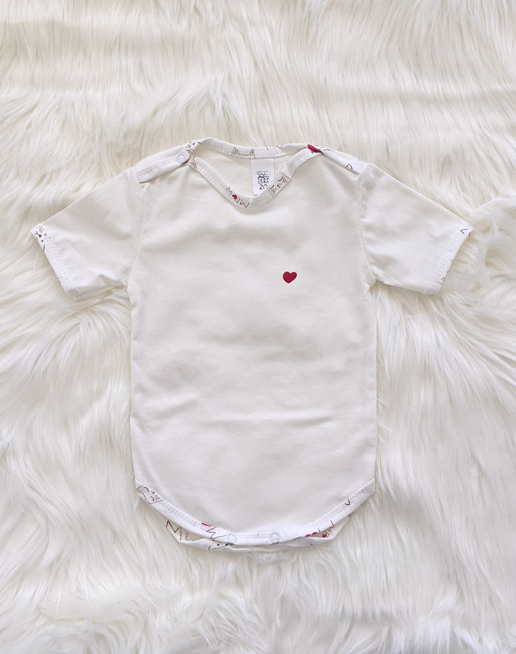 Боді для малюків MEOW (молочний, зовнішні шви), фото 1