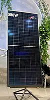 Сонячна панель SUNPRO SPDG580-N132RX10 580W Bifacial TOPCon, Double Glass, Silver Frame