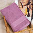 Рушник лицьовий махровий Туреччина (сливовий) 90х50 см, фото 2