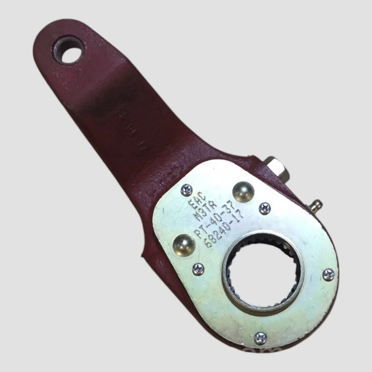 Важіль регулювальний МАЗ крива ліва (25 шліц) PT-40-37, фото 1